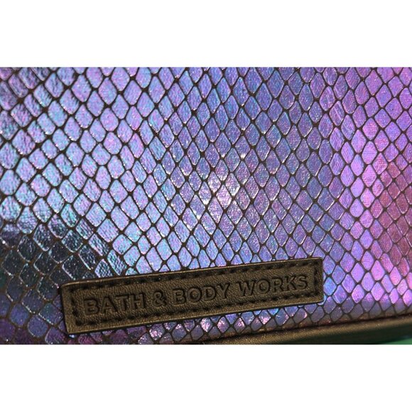 Bath Body Works Disney Villains Makeup Bag Pouch Maleficent Iridescent Evil NWT - Picture 5 of 7